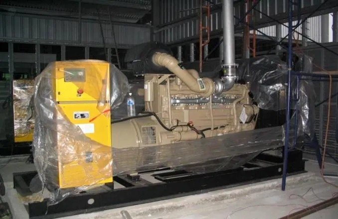 Generator Set Installation: project photo